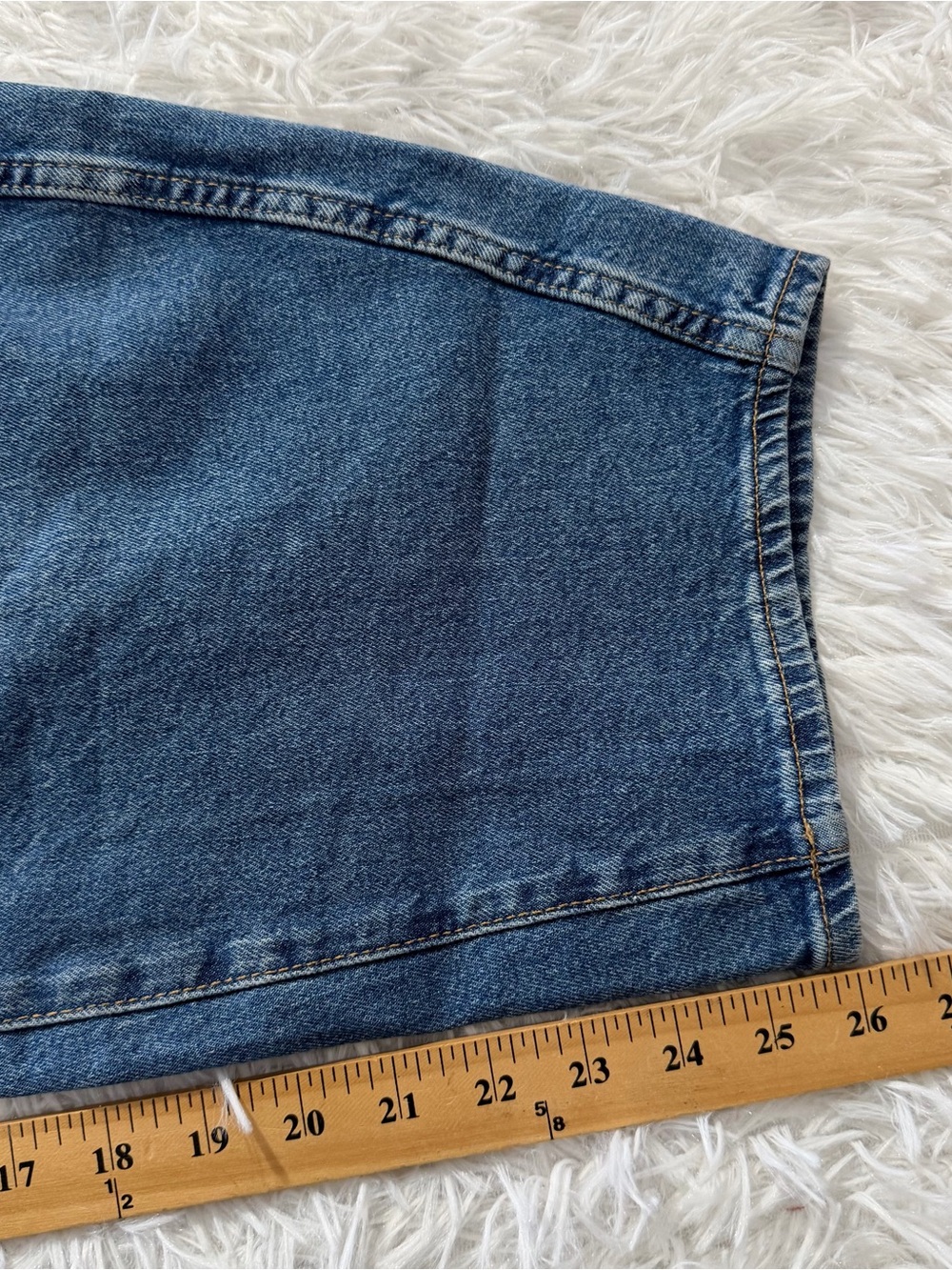 Gap Womens Barrel Jeans Size 14/32 High Rise Blue Relaxed Fit Casual NWT - Picture 7 of 9
